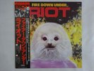 Riot Fire Down Under Victor VIP-6773 Japan  VINYL LP OBI