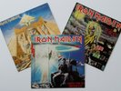 IRON MAIDEN VINYL LP BUNDLE X 3 - KILLERS - 2 MINUTES TO MIDNIGHT - POWERSLAVE