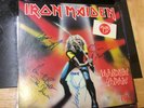 IRON MAIDEN MAIDEN JAPAN SPECIAL ORIGINAL USA PRESSING AUTOGRAPHED RECORD