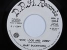 Funk Jazz 45 GARY DUCKWORTH Stop, Look And Listen D.P.A. VG++/VG+ promo HEAR *