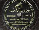 61g5.  Washboard Sam - Diggin' My Potatoes & Back Door - RCA 20-2162