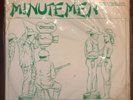 Minutemen Paranoid Time Original SST 1980 US Import Green Vinyl 10