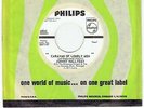JOHNNY HALLYDAY CARAVAN OF LONELY MEN 45 TOURS VINYLE PROMO 40043 AMERICAIN USA