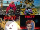 RIOT - Rock City , Narita , Fire Down Under , Restless Breed Vinyl Bundle X 4