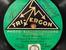 RARE EUROJAZZ   Herbert Glad   Hot Notes   Tri-Ergon TE5007   78 rpm