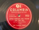 COUNTRY CARTER FAMILY Col 20253 Poplar Hpouse on the Hill/Home among Hills E+