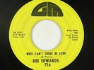 Northern Soul Funk 45 - Dee Edwards - Why Can't There Be Love - GM - mp3