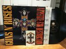 GUNS N' ROSES: Appetite For Destruction, Geffen Records, Early, Sticker, OOP LP