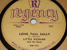 Regency 501 Little Richard Long Tall Sally / Slippin' And Slidin' 78 RPM E- E-
