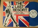 The Last Resort – A Way Of Life - Skinhead Anthems  1982 UK Blue vinyl  LP