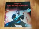 THIN LIZZY  LIVE AND DANGEROUS  2LP  JAPAN PRESS