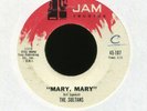 THE SULTANS Mary Mary on Jam Rare R&B Doo Wop Rocker 45 Hear