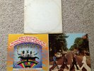 THE BEATLES 3 LP Lot: The White Album, Magical Mystery Tour, Abbey Road