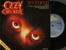 OZZY OSBOURNE So Tired RARE DOUBLE 45 RECORD PACK UK IMPORT METAL Bark at Moon