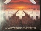 METALLICA MASTER OF PUPPETS LP E1-60439 ELEKTRA w/LYRICS 1985