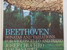 JOSEF CHUCHRO JAN PANENKA BEETHOVEN SONATAS & VARIATIONS BOX 3LP Like NEW NM
