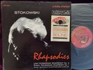 Audiophile Stokowski Liszt Enesco Rhapsodies RCA Stereo LSC 2471 2S/2S TAS ED1