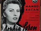 Rare EP - SOPHIA LOREN MAMBO BACAN EP French 1955  RCA ?– 75 287 ( TBE )