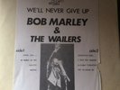 Bob Marley & The Wailers ?– We'll Never Give Up -vinyl lp - live san siro milan
