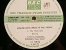 BBC Transcription Services 2 LP Kyung-Wha Chung Ida Haendel LIMITED EDITION 100