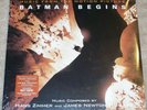 BATMAN BEGINS 2 LP BLACK AND ORANGE SWIRL COLORED VINYL HOT TOPIC EXCLUSIVE NEW