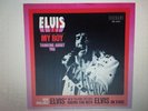 ELVIS PRESLEY MY BOY/THINKING ABOUT YOU PICTURE SLEEVE&ORANGE LABEL 45 NEAR MINT