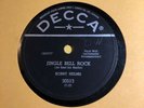 Bobby Helms Jingle Bell Rock DECCA 30513 VG-  78 Rpm