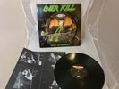 OVERKILL Under The Influence ORIG US Vinyl LP Megaforce USED - OK SHAPE  FREE SH