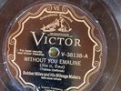 Victor 38138 Bubber Miley Milege Makers WITHOUT YOU EMALINE 1930 Jazz 78 rpm V+