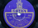 78rpm KAZIMIERZ SZERSZYNSKI & HENRYK WARS orchestra Tango RARE ODEON Polish 1930
