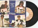 QUEEN Another One Bites The Dust 7/45 RARE PORTUGAL '80 UNIQUE SLEEVE PORTUGUESE