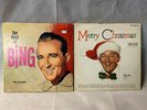 2 BING CROSBY Vinyl LP Lot- BEST OF & MERRY CHRISTMAS
