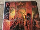 W.A.S.P  Live In The Raw Promo Signed Copy