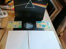 Pink Floyd LP Dark Side Of The Moon UK Harvest 1st Press A2 B2 SOLID BLUE LABELS