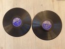 2 78 RPM Records Blues Decca 7772 & 7778 Race Johnnie Temple Peetie Wheatstraw