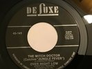 45 RPM Over Night Low DELUXE 141 Witch Doctor Catches Jungle Fever FUNK M-