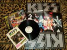 KISS JAPAN WLP Unmasked 25S-3 PROMO Sticker Sheet + Repro Poster US Seller