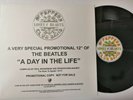 The Beatles Special Promo A Day In The Life/Sgt.Pepper Rare Gold Glitter 12