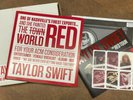 Taylor Swift Red ACM Promotional Red Vinyl Record Box Set with Extras RARE Mint