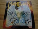 Manowar LP Battle Hymns SIGNIERT Autogramm original 1982 Liberty