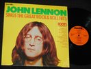 JOHN LENNON Beatles ROOTS SINGS GREAT ROCK & ROLL HITS Record LP ADAM VIII NM