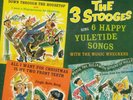 45tk-holiday-GOLDEN 561-(3) Three Stooges EP-6 Happy Yuletide Songs w/ps-1959