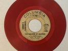 SIMON & GARFUNKEL SOUNDS OF SILENCE PROMO ON RED VINYL ON COLUMBIA PAUL SIMON