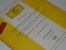 DGG RED STEREO 138012 Ludwig Hoelscher Brahms Cello Sonatas Demus 11/58 ED1 NM