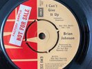 Brian Johnson- Rare UK SAMPLE PROMO 45  