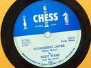 EDDY WARE blues 78 Wandering Lover in vg cond. on CHESS cat. no. 1461     G 18