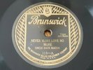 Brunswick 113 Uncle Dave Macon DIAMOND IN THE ROUGH/LOVE NO MORE  78rpm Country