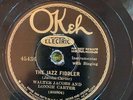 Okeh 45436 Carter & Jacobs ( Mississippi Sheiks) THE JAZZ FIDDLER EE+ 78 rpm