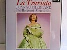 3 LP'S W/BOX-VERDI-LA TRAVIATA- W/ BOOKLET-DECCA-251-ENGLAND-JOAN SUTHERLAND