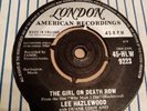 Lee Hazlewood - The Girl On Death Row - Rare 1960 UK London HLW-9223